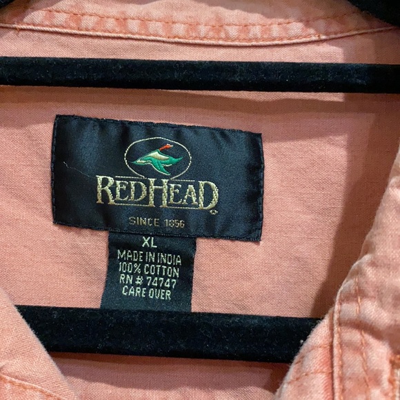 RedHead button down shirt size XL - Picture 5 of 8